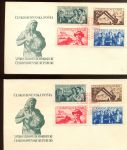Obrázek k výrobku 1998 - 1950, ČSR II, FDC 03A/50, Výročí osvobození, a+b