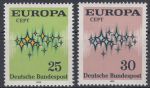 Obrázek k výrobku 4352 - 1961, Bundes, 0367/0368, EUROPA, 4bloky, v+w, **