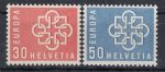 Obrázek k výrobku 6711 - 1957, Švýcarsko, 0646/0647, EUROPA, **
