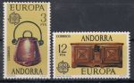 Obrázek k výrobku 7049 - 1976, Andorra (Španělská pošta), 101/102, EUROPA, **