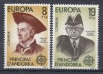 Obrázek k výrobku 7211 - 1979, Andorra (Španělská pošta), 123/124, EUROPA, **