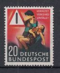 Obrázek k výrobku 8384 - 1952, Bundes, 0161, Výročí telefonu v Německu, **