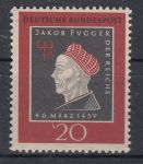 Obrázek k výrobku 8444 - 1959, Bundes, 0302/0306, T.Heuss, **