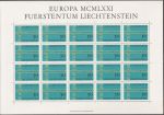 Obrázek k výrobku 9129 - 1970, Lichtenstein, PL0525, EUROPA, **