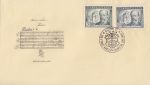 Obrázek k výrobku 9377 - 1949, ČSR II, FDC0508/0510, 75. výročí Světové poštovní unie (UPU)