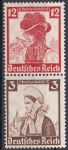 Obrázek k výrobku 10723 - 1942, Deutsches Reich, 823/825, Podpis dohody Evropského poštovní kongresu, **