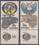 Obrázek k výrobku 10820 - 1987, ČSR II, 2823, Den čs. poštovní známky, sestava, **