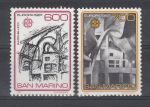 Obrázek k výrobku 10916 - 1987, Norsko, 0965/0966, EUROPA - Moderní architektura, **