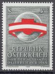 Obrázek k výrobku 11404 - 1969, Rakousko, 1305, 50 let Mezinárodní organizace práce, **