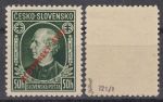 Obrázek k výrobku 12626 - 1939, Slovenský štát, 023A/024A, Andrej Hlinka (kresba a s pretlačou SLOVENSKÝ ŠTÁT), 4bloky, **