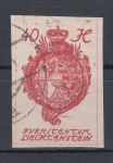 Obrázek k výrobku 14515 - 1920, Lichtenštejnsko, 0021, Výplatní známka - Zemské znaky, ⊙