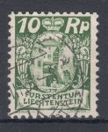 Obrázek k výrobku 14529 - 1921, Lichtenštejnsko, 0059, Výplatní známka - Červený dům, Vaduz, ⊙