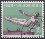 Obrázek k výrobku 14618 - 1957, Lichtenštejnsko, 0353, Sport (IV), ⊙