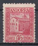 Obrázek k výrobku 14913 - 1935/1943, Andora (Španělská pošta), 029A, Výplatní známka: Domácí vyobrazení, **