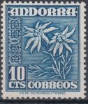 Obrázek k výrobku 14915 - 1951/1953, Andora (Španělská pošta), 052, Výplatní známka: Národní symboly, **
