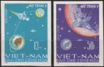 Obrázek k výrobku 15168 - 1966, Vietnam (Severní), 0448/0449A, Cesta na Měsíc Luny 9, 3.2.1966, **