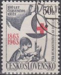Obrázek k výrobku 15371 - 1963, ČSR II, 1316/1317, 1100. výročí Velké Moravy, ⊙