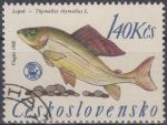 Obrázek k výrobku 15593 - 1966, ČSR II, 1520, Mistrovství světa v rybolovné technice: Štika obecná, ⊙
