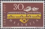 Obrázek k výrobku 16412 - 1949, Švýcarsko, 0519/0521, 100 let Švýcarské pošty, **