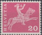 Obrázek k výrobku 16710 - 1960, Švýcarsko, 0698, Výplatní známka: Motivy z poštovní historie **