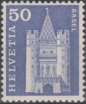 Obrázek k výrobku 16714 - 1960, Švýcarsko, 0703, Výplatní známka: Malby budov - Katedrála St. Pierre v Ženevě **