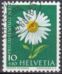 Obrázek k výrobku 16910 - 1963, Švýcarsko, 0786/0790y, Pro Juventute: Hlava chlapce, Zahradní květiny ⊙