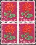 Obrázek k výrobku 16915 - 1963, Švýcarsko, 0788x, Pro Juventute: Zahradní květiny - Pelargonium hybr. **