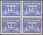 Obrázek k výrobku 16963 - 1940, Nizozemí, 0344, Výplatní známka: Královna Wilhelmina ** 4blok