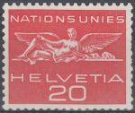 Obrázek k výrobku 17294 - 1955, Švýcarsko, 23, Emblém OSN ∗∗