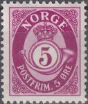 Obrázek k výrobku 17503 - 1950, Norsko, 0361, Výplatní známka: Král Haakon VII. ∗∗