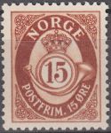 Obrázek k výrobku 17504 - 1962, Norsko, 0478x, Výplatní známka: Poštovní trubka ∗∗