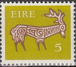 Obrázek k výrobku 17555 - 1971, Irsko, 0261X, Výplatní známka: Ranné irské umění - Jelen ∗∗