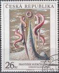 Obrázek k výrobku 17665 - 1996, Česko, 0131, Umělecká díla na známkách: Endre Nemes-Barokní židle ⊙