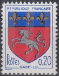 Obrázek k výrobku 18074 - 1965, Francie, 1497, Výplatní známka: Znaky měst ∗∗