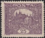 Obrázek k výrobku 18366 - 1918, ČSR I, 0008A, Výplatní známka: Hradčany ∗ 