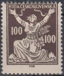 Obrázek k výrobku 18504 - 1919, ČSR I, 0001CVV, Výplatní známka: Hradčany ∗∗
