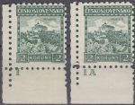 Obrázek k výrobku 18849 - 1926, ČSR I, 0223aDČ, Výplatní známka: Hrady, krajiny, města - Praha ∗∗