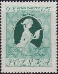 Obrázek k výrobku 18965 - 1956, Polsko, 0994, Polský rekord ve skoku dalekém žen na letních olympijských hrách v Melbourne ∗∗ 