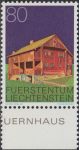 Obrázek k výrobku 19381 - 1978, Lichtenštejnsko, 0699, Výplatní známka: Stavení - Fara Mauren ∗∗