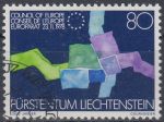 Obrázek k výrobku 19464 - 1978, Lichtenštejnsko, 0702, Výplatní známka: Stavení - Hudební škola Rheinbergerhaus, Vaduz ⊙