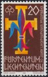 Obrázek k výrobku 19622 - 1980, Lichtenštejnsko, 0750, 50 let Poštovního muzea ve Vaduzu ∗∗