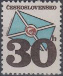 Obrázek k výrobku 19905 - 1974, ČSR II, 2111xa, Výplatní známka: Poštovní emblémy - Dopis ∗∗
