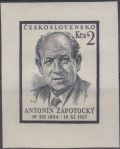 Obrázek k výrobku 20158 - 1954, ČSR II, 0813, 70. narozeniny Antonína Zápotockého ∗∗