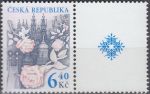 Obrázek k výrobku 20280 - 2003, Česko, 0354K, Blahopřejná známka: Růže nad Prahou (I) ∗∗ 