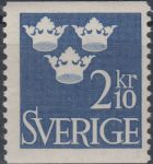 Obrázek k výrobku 20485 - 1951, Švédsko, 0365, Výplatní známka: Tři korunky ∗∗