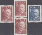 Obrázek k výrobku 20577 - 1959, Švédsko, 0449/0450St, 100. výročí narození Vernera Heidenstama ∗∗ 