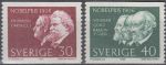 Obrázek k výrobku 20840 - 1962, Švédsko, 0500A/0501A, Nositelé Nobelovy cena za rok 1902 ∗∗ 