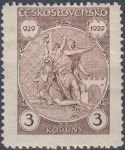 Obrázek k výrobku 20855 - 1929, ČSR I, 0257a, Výplatní známka: Města a krajiny - Praha ∗∗
