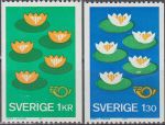 Obrázek k výrobku 21480 - 1976, Švédsko, 0970/0971, Nositelé Nobelovy ceny za rok 1916 ∗∗