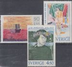 Obrázek k výrobku 21564 - 1977, Švédsko, 1010/1011, Nositelé Nobelovy ceny za rok 1917 ∗∗